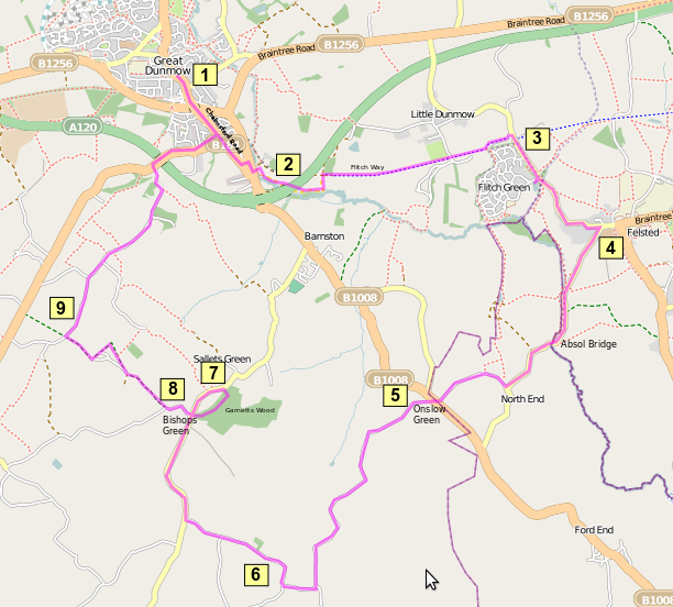 cycle Ride 3 map